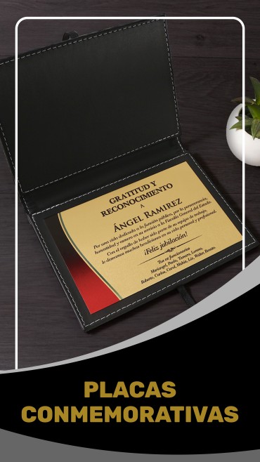 Placas Conmemorativas